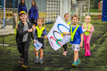 Mini olimpijada v Športnem parku Domžale, foto: Karin Božič Zupančič