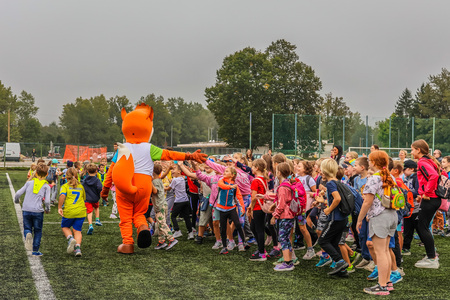 Mini olimpijada v Športnem parku Domžale, foto: Karin Božič Zupančič