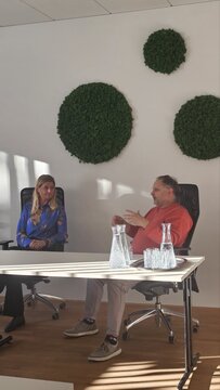 Obisk študentov Fakultete za dizajn; foto: arhiv Občine Domžale