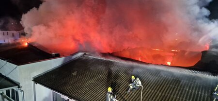 Požar v Preserjah pri Radomljah; foto: CZR Domžale
