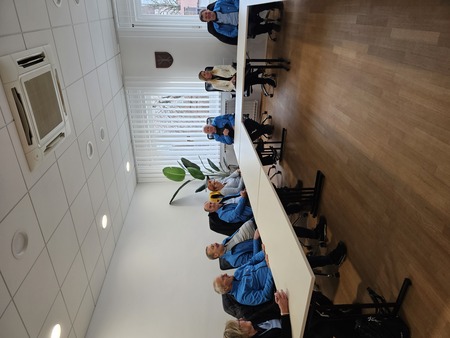 Sprejem prostovoljcev DU Domžale na Občini Domžale; foto: arhiv Občine Domžale