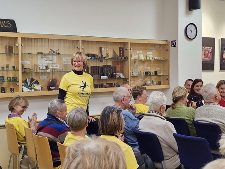 Zaključek projekta Preprečevanje padcev pri starejših; arhiv Občine Domžale