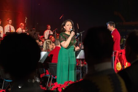 Občinska proslava ob dnevu samostojnosti in enotnosti in praznični koncert Godbe Domžale; foto Tadej Majhenič