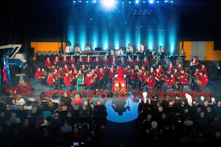Občinska proslava ob dnevu samostojnosti in enotnosti in praznični koncert Godbe Domžale; foto Tadej Majhenič
