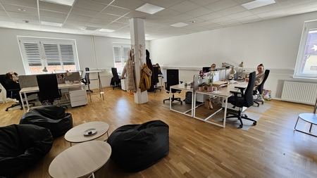 Obisk predstavnikov Občine Domžale v podjetniškem inkubatorju Kovačnica Kranj