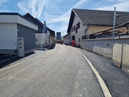 Obnovljena cesta Mala Loka–BiščeObnovljena cesta Mala Loka–Bišče