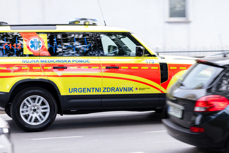 Prevzem vozila urgentnega zdravnika v Domžalah