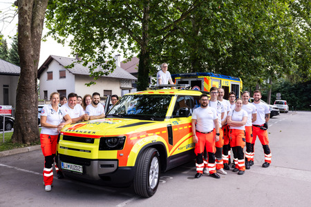 Prevzem vozila urgentnega zdravnika v Domžalah