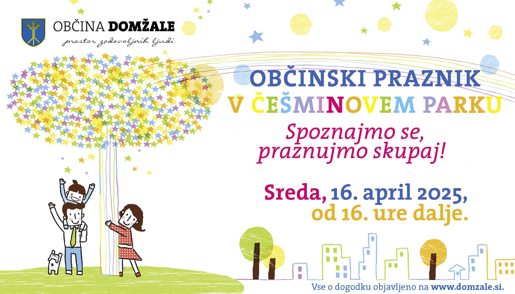 Vabilo na Spoznajmo se, praznujmo skupaj